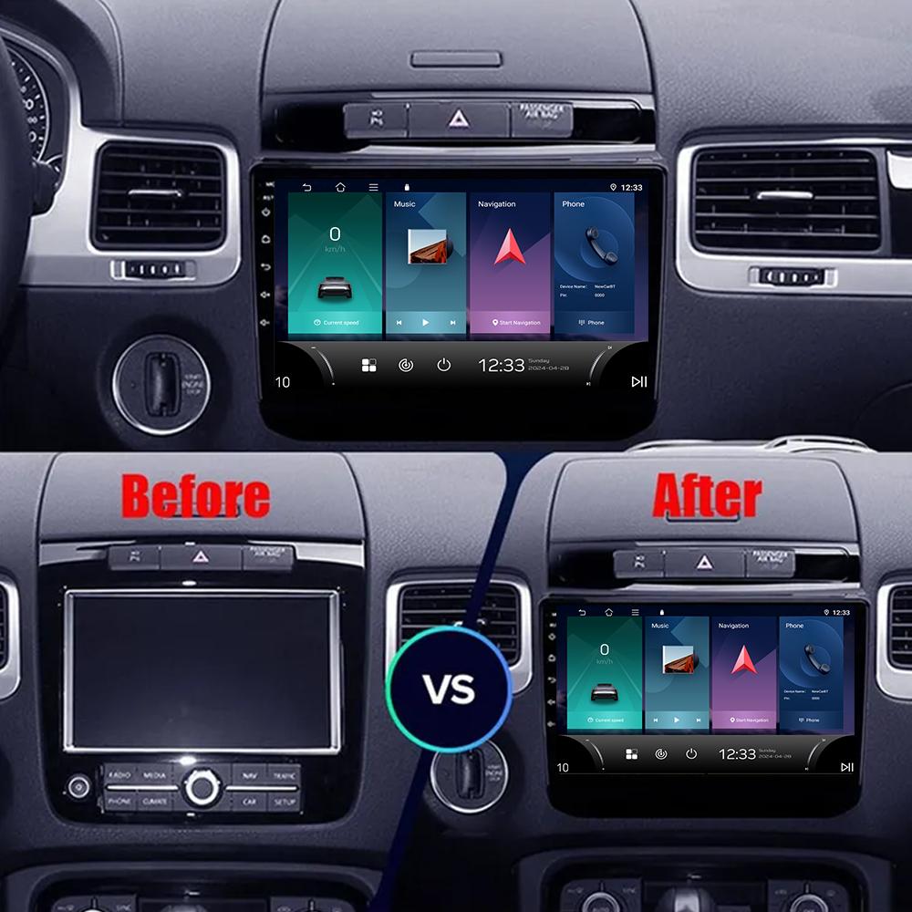 Car Carplay IPS Pentru VOLKSWAGEN Touareg FL NF 2002-2018 Radio Auto Android Navigație GPS Multimedia Video Player Stereo 4G BT 2din DVD