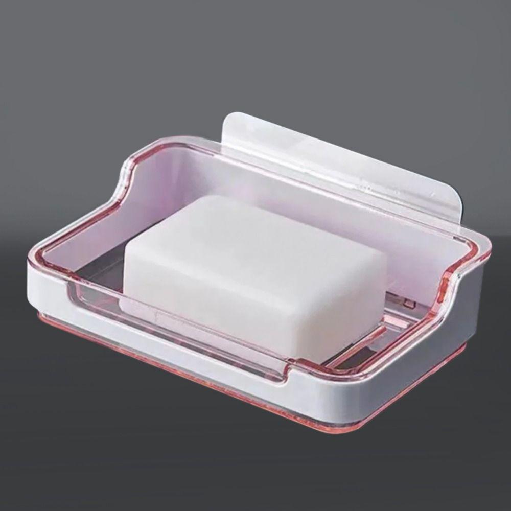 Durable Soap Dish Storage Holder Stand Tray Storage Rack  Bathroom Kitchen Sink Organizer