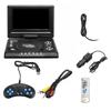7.8 Inch 16:9 Widescreen 270° Rotatable LCD Screen Home Car TV DVD Player Portable VCD MP3 Viewer with Game Function