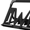 Adjustable Laptop Stand Support Bracket Metal Folding Notebook Riser Simple to Open and Assemble