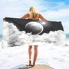 Weltraum Strandtuch für KinderMikrofaser Pooltuch Saugfähig Schnelltrocknend Strandtuch Sandfreies Handtuch für Bad Sport Reisen