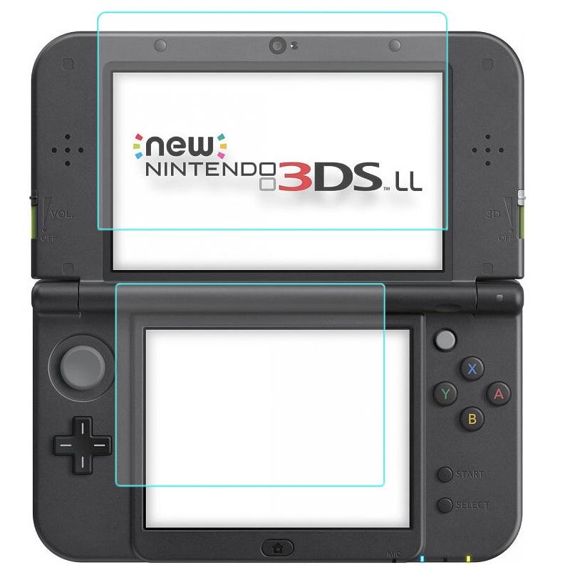 

Tempered Glass Screen Protector for Nintendo 3DS XL and New 3DS XL Bottom Screen Protector - HD