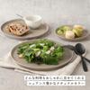 EAST Table Plate L MINOworks Greige 23cm Made In Japan Microwave Safe Dishwasher Safe 13-038-02