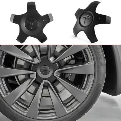4pcs Car Wheel Center Caps Hub Covers Decoration Accessories Styling For Model X 22/20 Inch OEM: 1620238-00-A 1420238-00-A