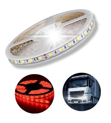 Fita de LED Super Brilhante 24V Luz de LED Impermeável 5m