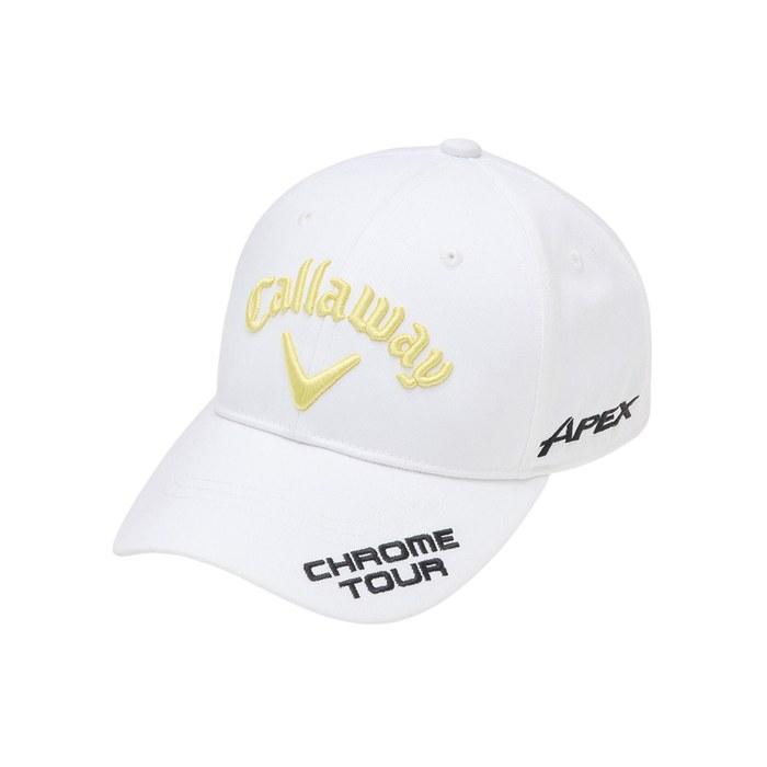 Callaway Women s Tour TW Cap WM JM (White x Yellow) FR