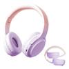 Meisei Shop Wireless Bluetooth Wired and Wireless HiFi Sound 40mm Noise Compatible with and Purple Headphones, 6.1, Compatible, Over-Ear, Quality,