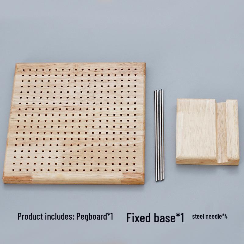 Creative Wooden Crochet & Knitting Blocking Board for DIY Projects