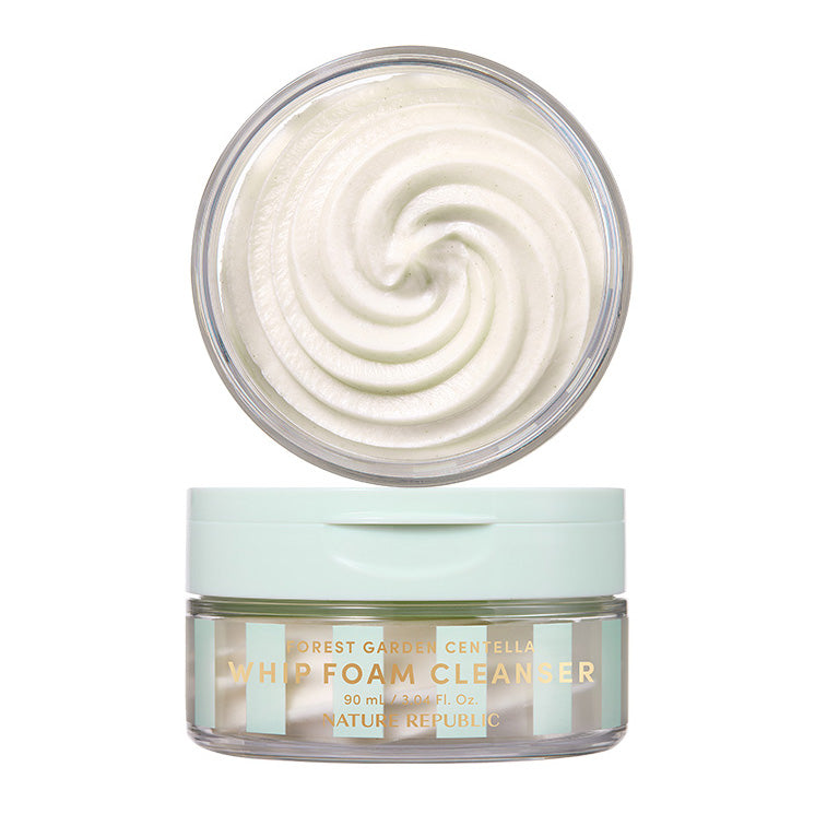 

NATURE REPUBLIC Forest Garden Centella Asiatica Whip Foam Cleanser 90ml