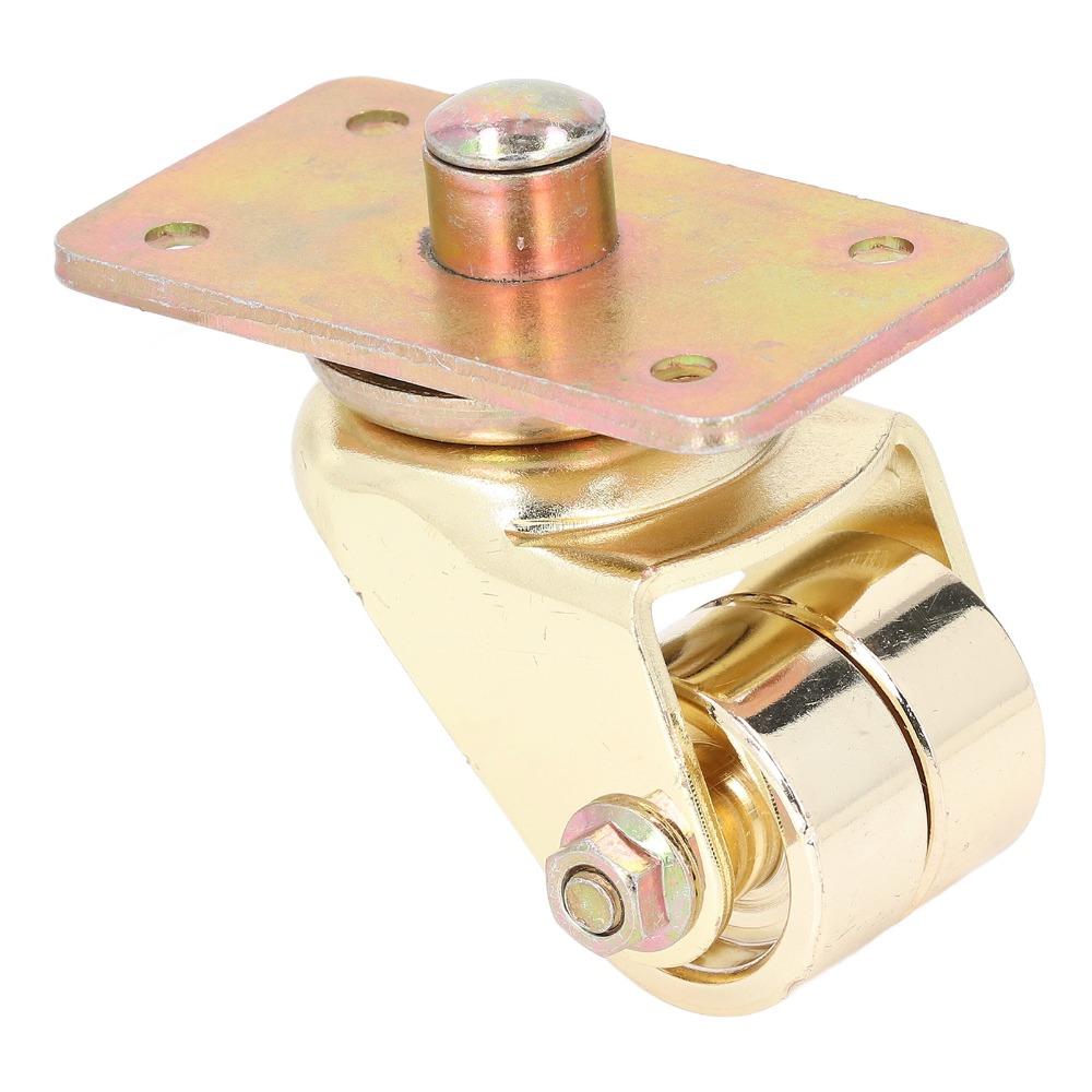 gold color Upright Piano Caster Iron Metal Trundle Caster Wheel Piano Wheels  Musical Instrument