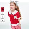 MiniPeace Girl's Polo Neck T-Shirt