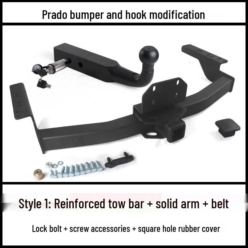 Prado Trailer Hitch: Compatible with 2700/4000 LC120/150 Rear Tow Bar Towing Hook