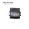 Waterproof Project Enclosure Boxes with Ear Black Storage Case ABS Plastic 6 Styles PCB Board Shell Electronic Supplies