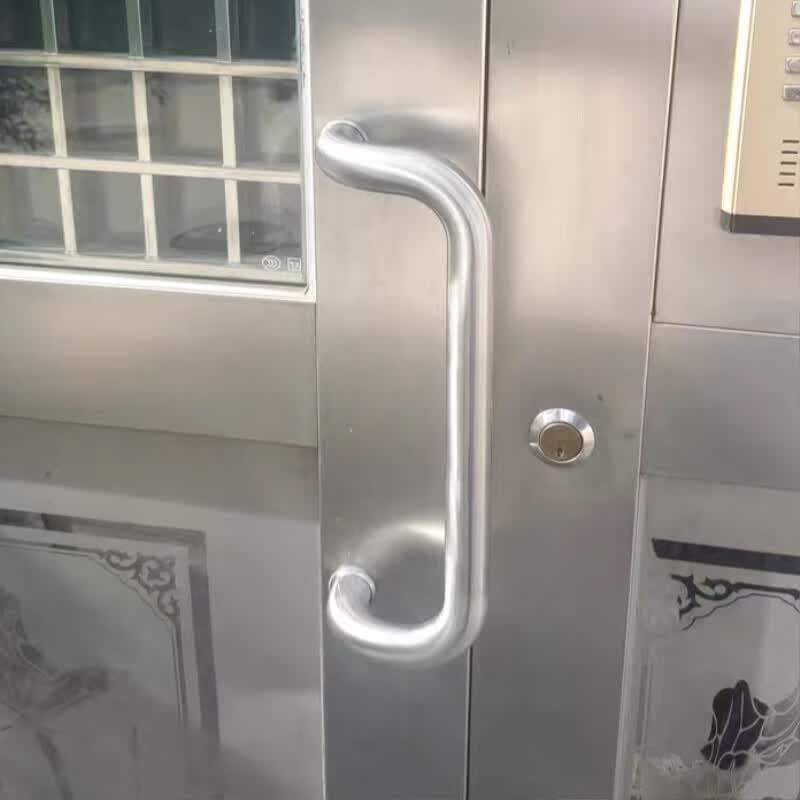 Double-Bent Stainless Steel Pull Handle