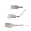 1pcs Outdoor Folding Spatula Camping Portable Stainless Steel Spatula Barbecue Picnic Tableware Mountaineering Travel Spatula