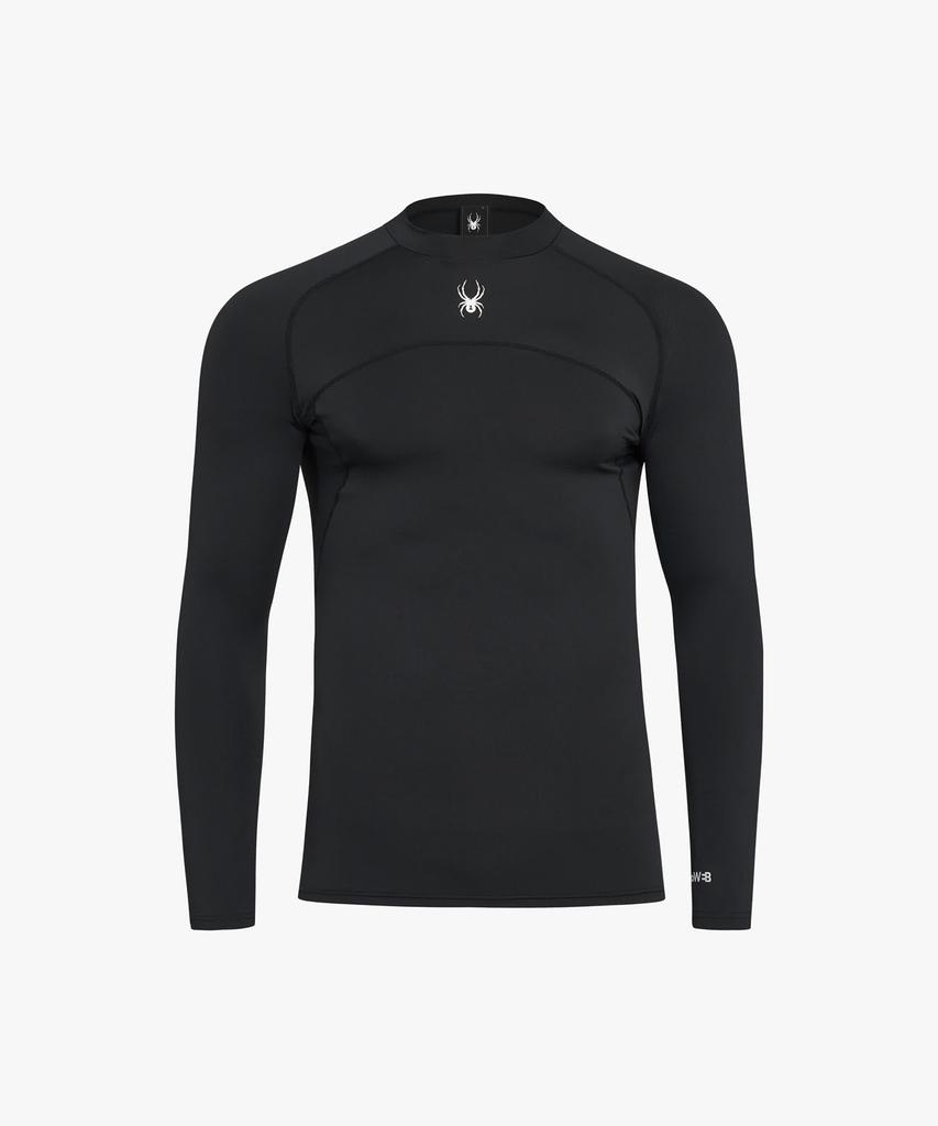SPYDER Men'S Cycling Pro Web High-Neck Long Sleeve T-Shirt Sphfcnrl501Mblk