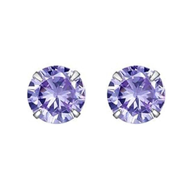 

Ear Bone Stud Titanium Alloy Long Brush Holder Flash Ear-Caring Long Medical Internal Thread Heart F136 Ear Ear Bone Pin Ear Studs (Single) 3mm Blue Rod Length 8mm Rod Thick 1.0mm