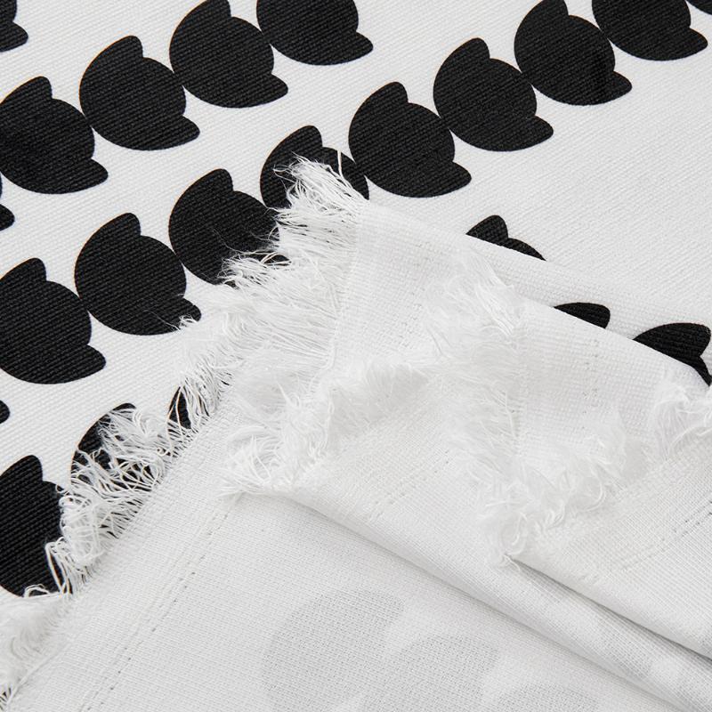 Chenille Love Stripe Sofa Towel Universal for All Seasons One-piece Type Sofa Towel Home Living Room Sofa Blanket Cloth Towel