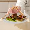 Non-Slip Anti-hot Bowl Plate Clips Whale Shape Hot Bowl Gripper  for Dish Plate Steamer