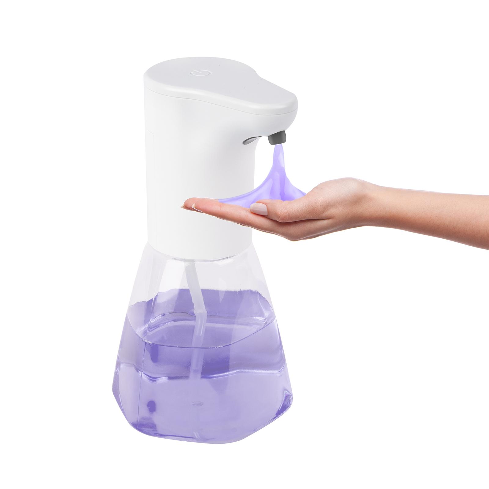 Smart Home Plastic Battery Operated Touchless Sensor Automatic Soap Dispenser Auto Touchless Hand Free Liquid Soap Dispenser