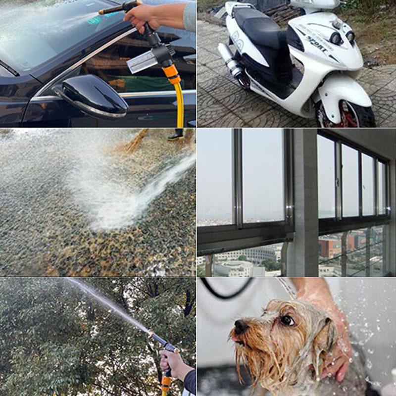 Pistol cu apă de înaltă presiune, duză de spălat auto de uz casnic, stropire cu apă de înaltă presiune, pistol de spălat auto, unelte de curățare auto