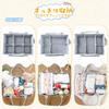 Large Capacity Diaper Storage Bag with Detachable Foldable Diaper Storage Baby Storage Basket with Car Travel Storage Small Item Baby Supplies Baby