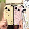 Waterproof Kickstand Phone Case For Tecno POP9 4G/Spark GO 1/KL4 Ring Silicone Wrist Strap Soft case Cute Phone Holder