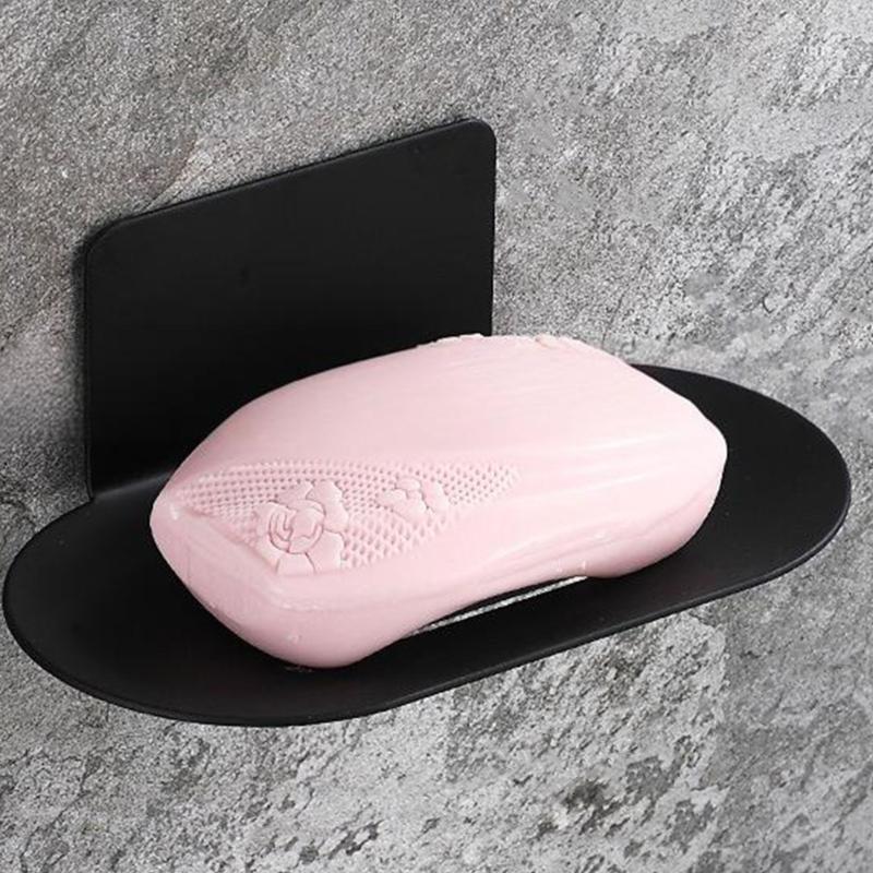 Rusts Proof Stainless Steel Soap Dish Bathroom Organizers Wall Mounted Soap Tray For Shower Countertop Kitchen Storage