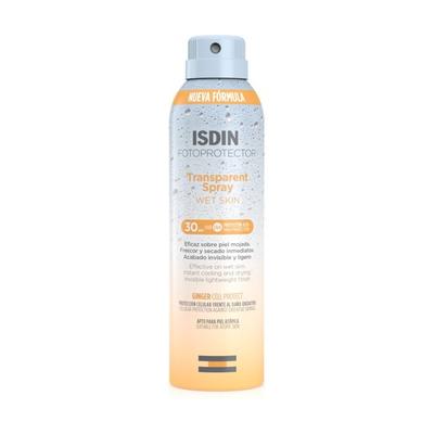 Fotoprotector ISDIN Transparenter Spray Nasse Haut SPF30 250 ml