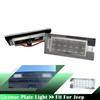 2PCS For Jeep Cherokee 2014-Up Canbus SMD White Led License Plate Lights Auto Parking Tag Lamps