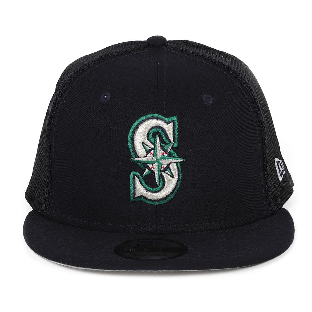 New Era MLB Mesh Snapback 9FIFTY Seattle Mariners Navy Mariners Free Size