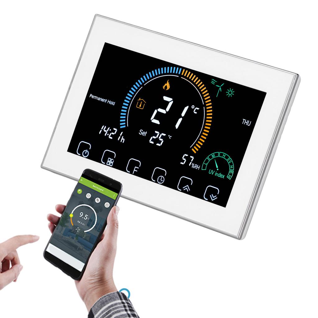 5A Smart Thermostat   WiFi APP Voice Control Programmable   Thermostat for Home Floor Hting AC95240V