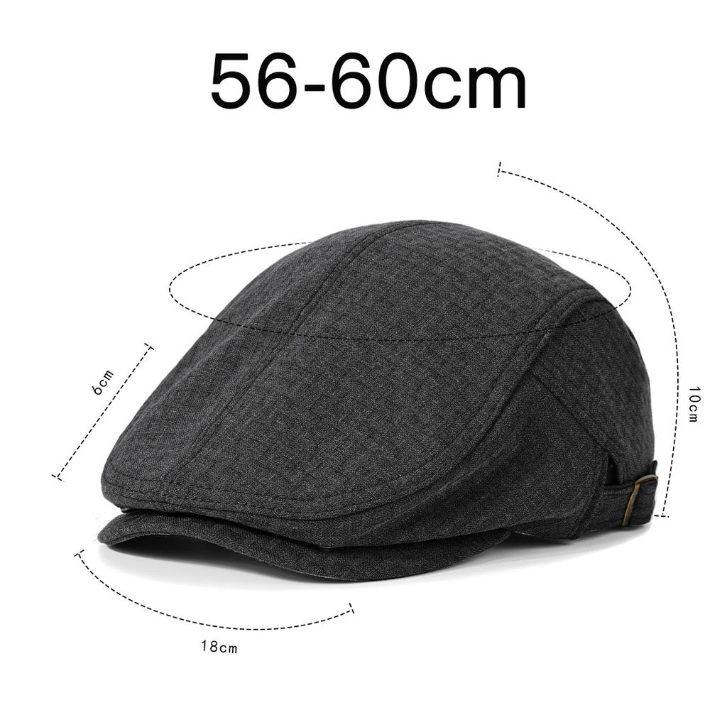 Forward Cap Men Women Peaked Cap British Retro Sun Hat