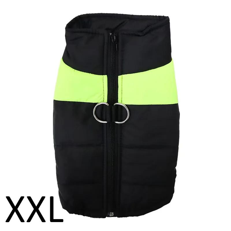 Waterproof Warm Dog Clothes Pet Coat Winter Vest Padded Zipper Jacket Dog Clothing for Small Medium Big Dogs Outfit