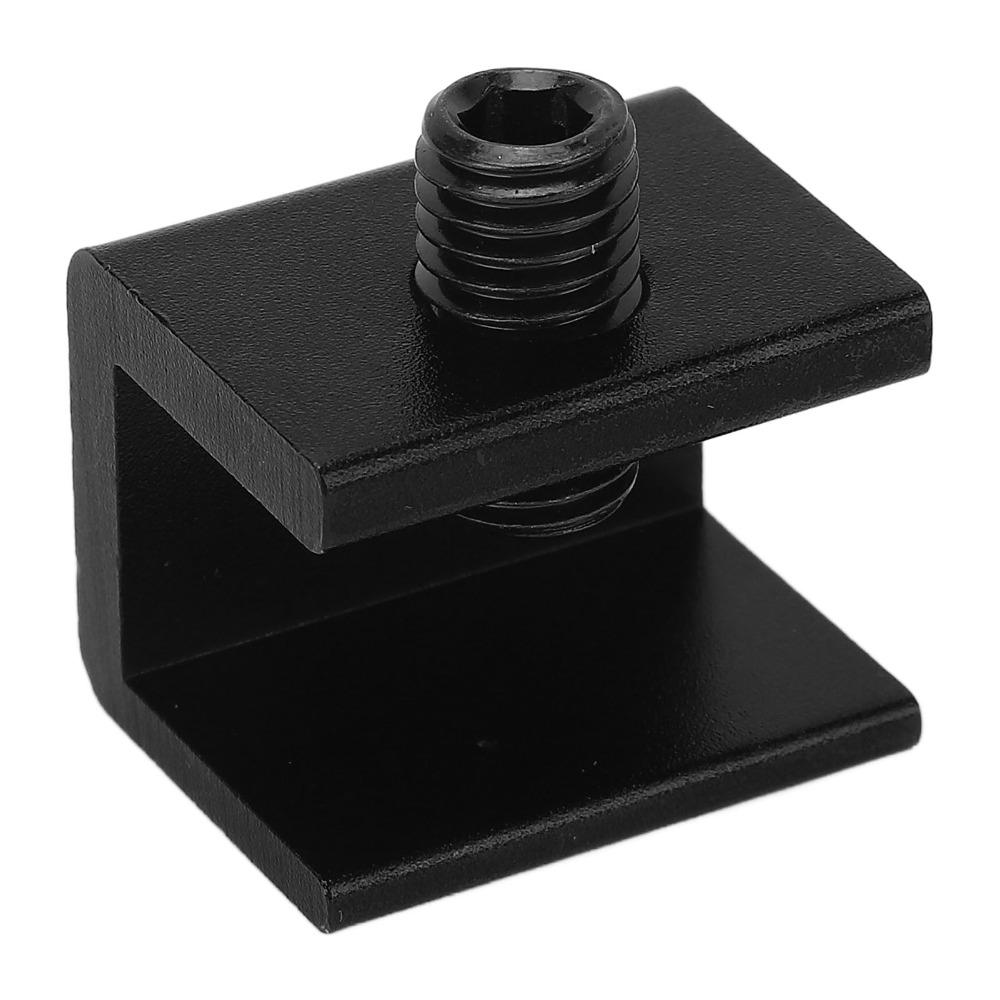 6pcs 1 Hole Movable Door Limit Stopper Vertical Horizontal Window Safety Lock Home Safety
