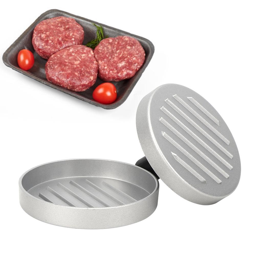 Hamburgerlager Kjøttpresseform Manuell Trykk Kjøttpai Burgermaskin DIY Kjøkkentilbehør