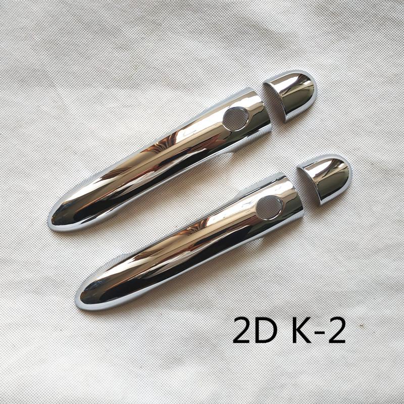 For Renault Megane Ii 2 MK2 2002 2003 2004 2005 2006 2007 2008 ABS Chrome Door Handle Cover