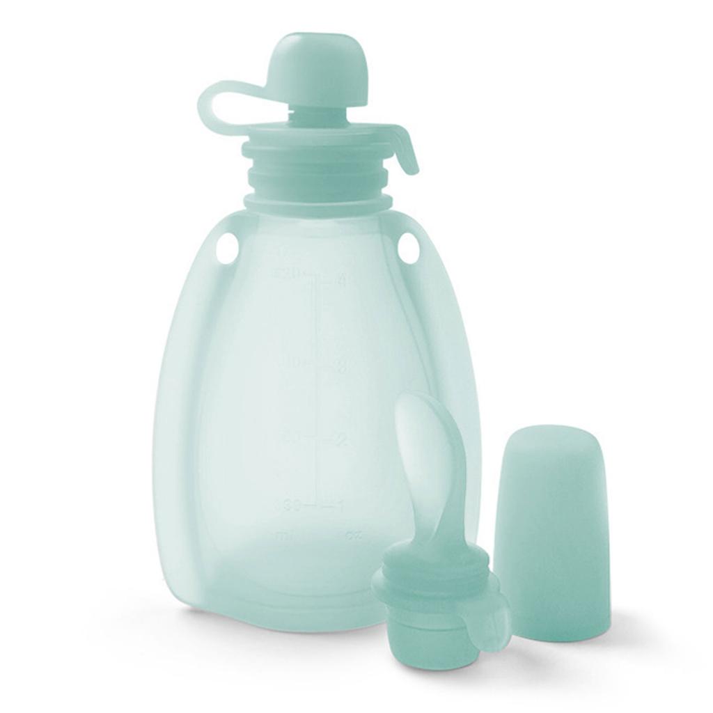 Reusable Baby Food Pouch Non BPA 120ml Large Capacity For Babies Toddlers Organizer