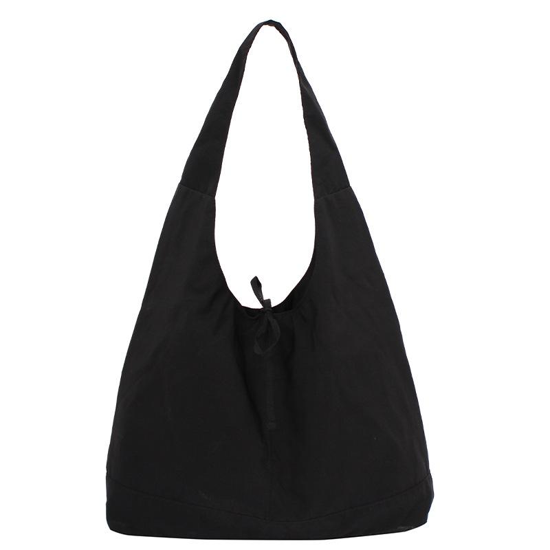 Handbag French Women's Bag Bow Ultra-light Nylon Bag Large Capacity Shoulder Bag Underarm Bag Tote Bag
