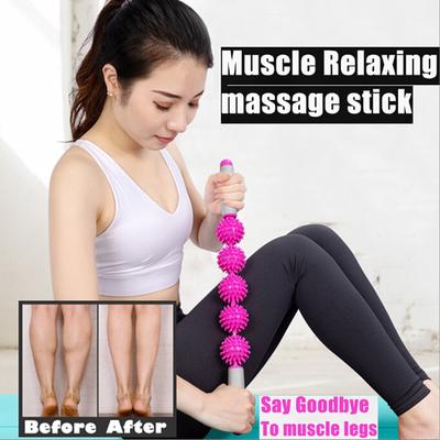 Multifunktions-Massagestab zur Muskelentspannung, Roller, Yoga-Massagestab
