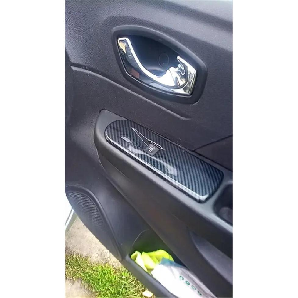 For Renault Captur Kaptur Clio 4 Clio4 2013 14 -2018 Car Door Armrest Window Glass Lift Switch Button Panel Cover Trim Accessory