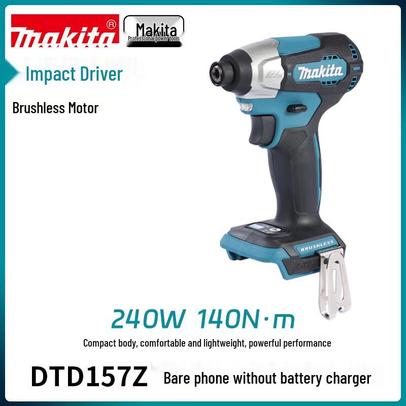 

Makita DTD157 18V Безщітковий Акумуляторний Ударний Гайковерт Штекер CN (адаптер в комплекті)