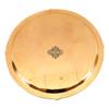 8" Shining Beautiful Flower Design Brass Plate Thali - Dinnerware Decorative Gift Item Tableware