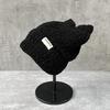 Cream Cat Ears Cute Age-Reducing Warm Head Hat Plush Ear Protector Sweet Cool Pile Hat Children Cold Hat