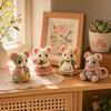 3D Beaded Mouse DIY Kit Complete Craft Set with Step by Step Guide Quality Beads Wire and Scissors for Handmade Animal Models Creative Fun Crafting