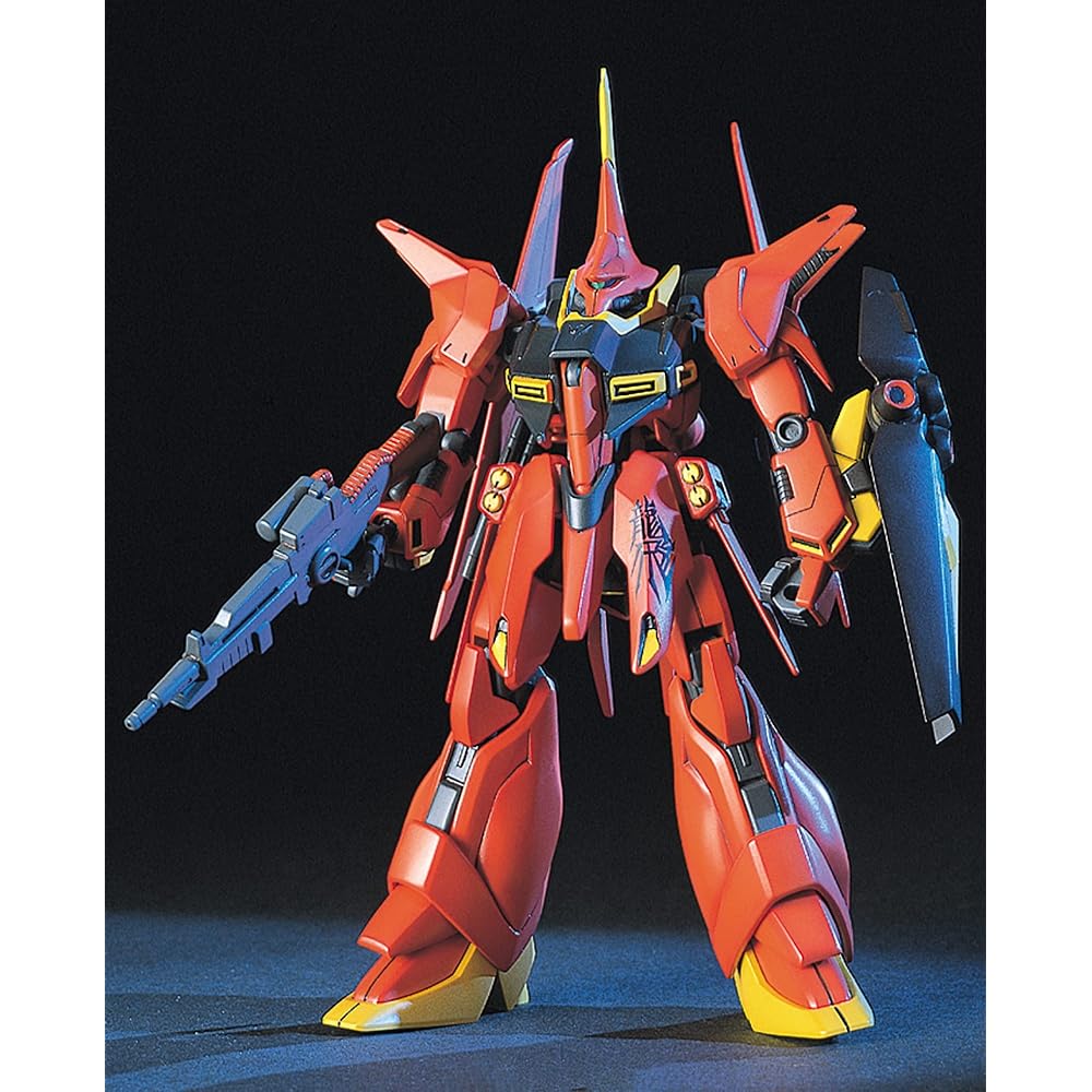 HGUC Gundam ZZ AMX-107 Bau 1/144 Scale Color-Coded Plastic Model Kit