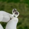 Gift For Her 925 Silver Natural Amethyst Rough Multi Stone Ring Size 6.75