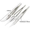 3 PCS Straight Tip Ceramic Tweezer Soldering Anti-Static Tweezers Soldering Tweezers  Hand Tool