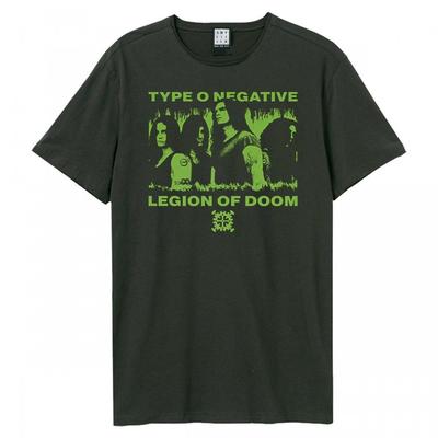 Amplified Maglietta Unisex Adulto Legion Of Doom Tipo O Negativo