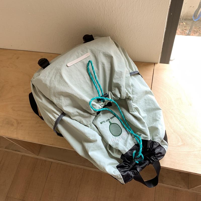 Zaino leggero con coulisse da esterno Zaino da studente ad alta capacità per viaggi